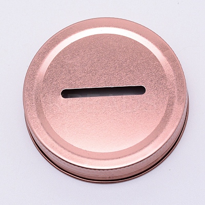 Tinplate Coin Slot Bank Lids FIND-WH0047-14C-1