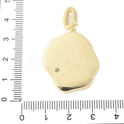 Brass Enamel Pendants LS-KK-F886-03G-03-1