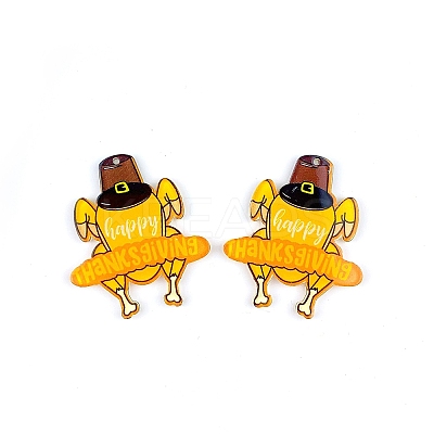 Thanksgiving Acrylic Pendants PW-WG67810-01-1