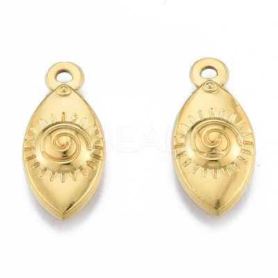 Ion Plating(IP) 201 Stainless Steel Pendants STAS-N098-185LG-1