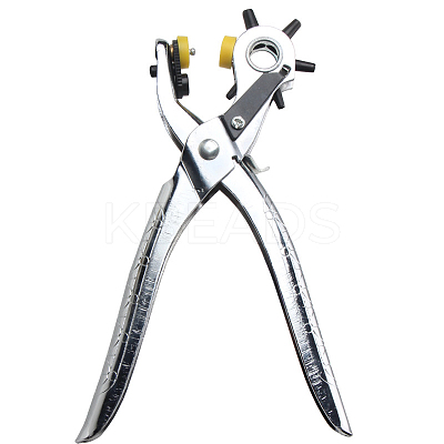 Staninless Steel 3-In-1 Grommet Eyelet Pliers Tool TOOL-PW0001-195P-1
