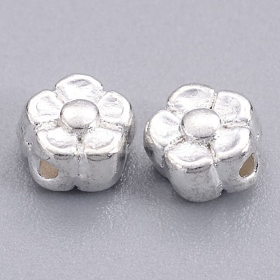 Tibetan Style Alloy Beads X-TIBEB-LF0071Y-S-FF-1