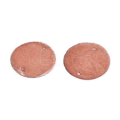 Spray Painted Natural Capiz Shell Disc Links Connector Charms SSHEL-T017-32E-1