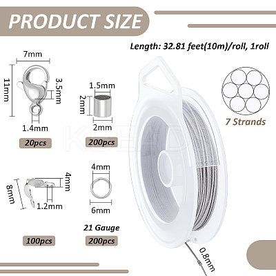 DIY Jewelry Making Finding Kits DIY-BC0014-70C-1