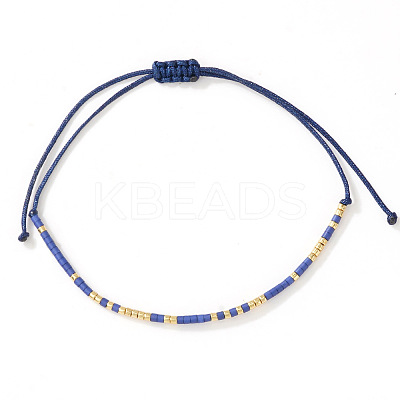 Bohemian Glass Seed Bead Braided Bead Bracelets ML0105-7-1