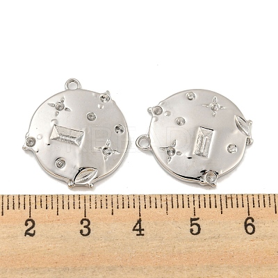 Non-Tarnish 304 Stainless Steel Pendant Rhinestone Settings STAS-P356-12P-1