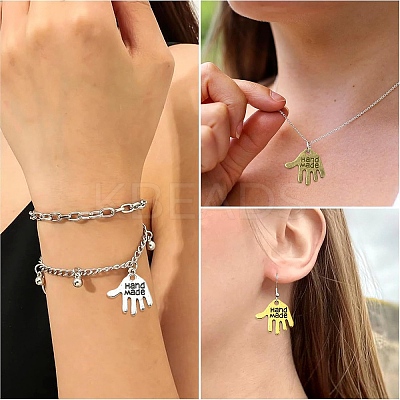 30Pcs Tibetan Style Alloy Charms FIND-YW0007-97AB-1