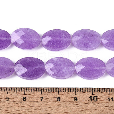 Natural Amethyst Beads Strands G-S354-13x18-A07-1