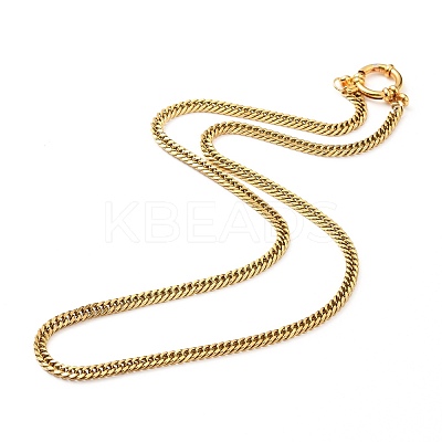 304 Stainless Steel Diamond Cut Chunky Curb Chains NJEW-JN03213-01-1