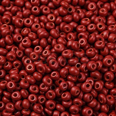 8/0 Baking Paint Glass Seed Beads X1-SEED-M012-02A-43-1