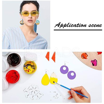 DIY Dangle Earrings Jewelry DIY-PH0025-97-1