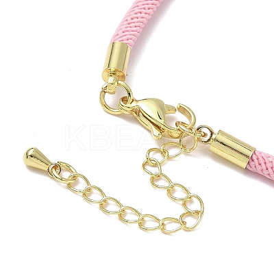 3MM Nylon Milan Cord Necklace Making NJEW-H084-01G-36-1