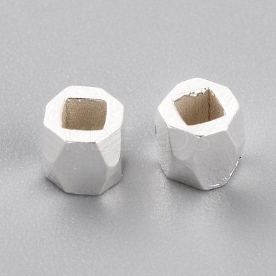 Brass Spacer Beads KK-O133-202E-S-1