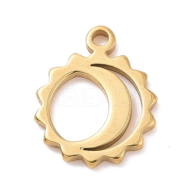 304 Stainless Steel Charms STAS-G287-08G-1