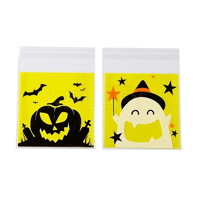 Halloween Theme Plastic Bakeware Bag ABAG-F007-01A-1
