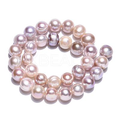 Natural Cultured Freshwater Pearl Beads Strands PEAR-N013-10B-1