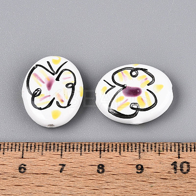 Handmade Porcelain Beads PORC-T134-09-1