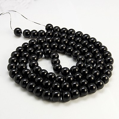 Glass Pearl Beads Strands X-HY-3D-B20-1