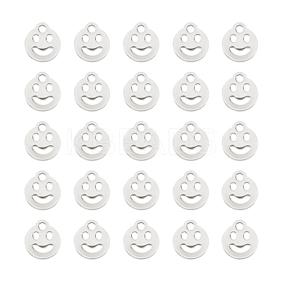 100Pcs 201 Stainless Steel Charms FIND-UN0016-17-1