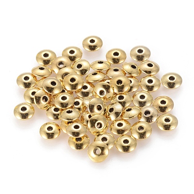 Tibetan Style Spacer Beads TIBEB-R020-AG-LF-1