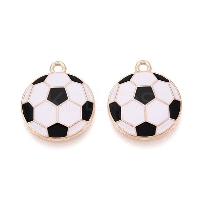 Alloy Enamel Pendants ENAM-T025-01G-01-1