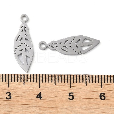 Non-Tarnish 304 Stainless Steel Pendants STAS-Q303-13P-1