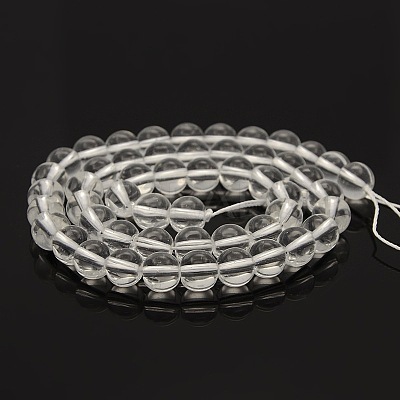 Round Glass Beads Strands GLAA-A025-8mm-01-1