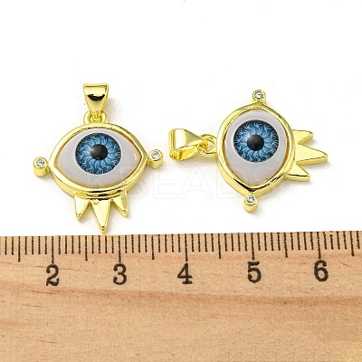 Real 18K Gold Plated Brass Pendants KK-L209-002G-01-1