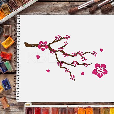 Plastic Reusable Drawing Painting Stencils Templates DIY-WH0172-307-1