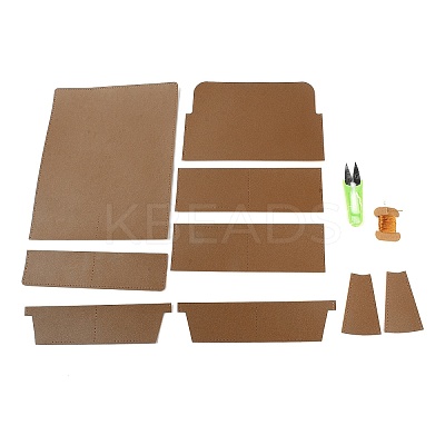 Polyester PU Leather DIY-AR0001-63-1