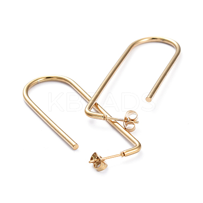 201 Stainless Steel Stud Earrings LS-EJEW-I245-11B-1
