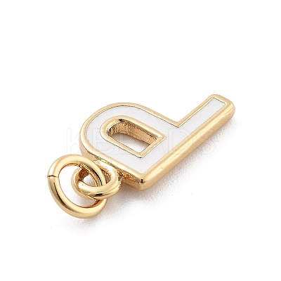 Rack Plating Brass Pendants KK-C065-05P-G-1