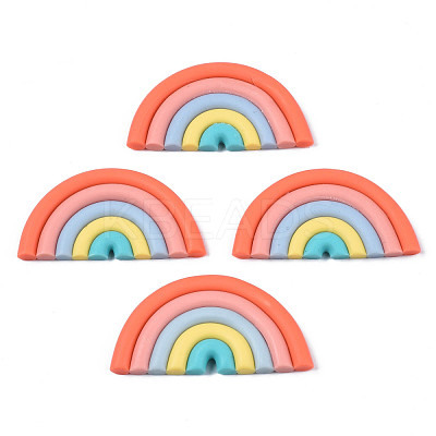 Handmade Polymer Clay Cabochons CLAY-N010-030-06-1