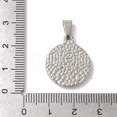 Non-Tarnish 304 Stainless Steel Pendants LS-STAS-B073-01A-P-1