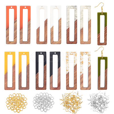 1 Box 70Pcs DIY Dangle Earring Making Kits DIY-OC0006-13-1
