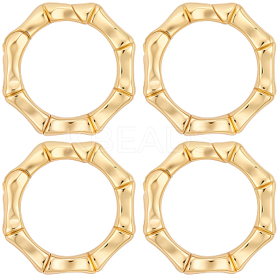 6Pcs Brass Spring Gate Clasps FIND-SC0020-67C-1