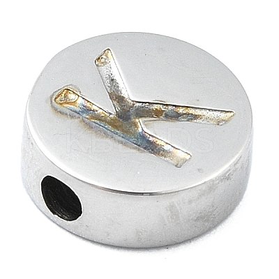 Tarnish Resistant 304 Stainless Steel Beads STAS-H219-15P-K-1