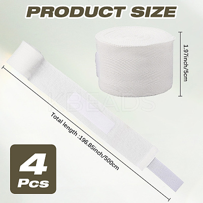 Cotton Boxing Hand Wrap AJEW-WH201193-01D-1