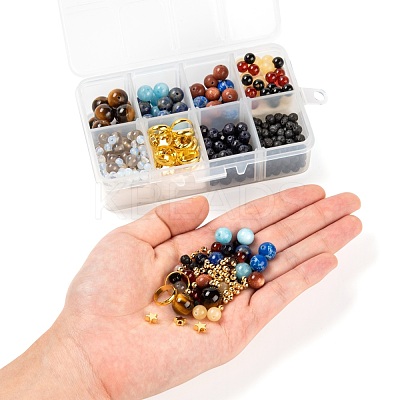 DIY Solar System Theme Planet Jewelry Kits G-LS0002-21-1