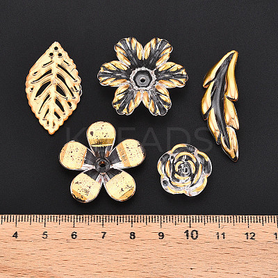 Transparent Acrylic Beads TACR-T028-27-1