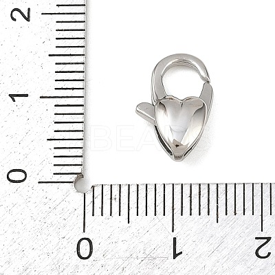 316 Stainless Steel Lobster Claw Clasps STAS-C154-03A-P-1