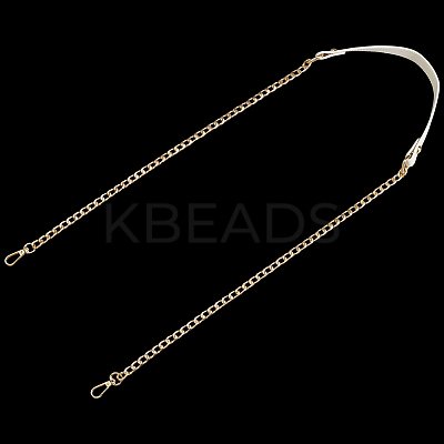Imitation Leather & Alloy Crossbody Purse Chains FIND-WH20033-034A-LG-1