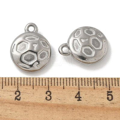 Anti-Tarnish 304 Stainless Steel Pendants STAS-Q334-12P-01-1