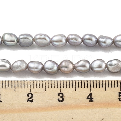 Natural Keshi Pearl Cultured Freshwater Pearl Beads Strands PEAR-P062-25A-X-1