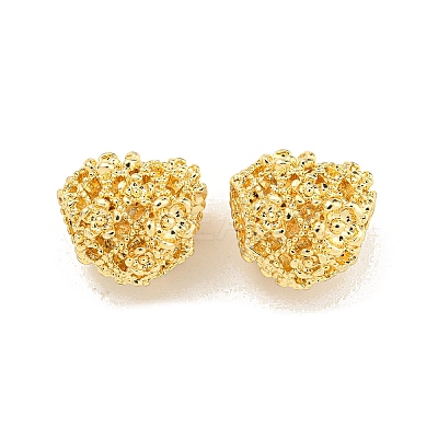 Rack Plating Alloy European Beads FIND-B034-30G-1
