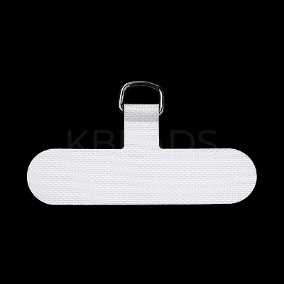Cloth Mobile Phone Lanyard Patch AJEW-F061-01F-1
