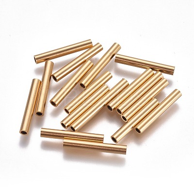 Ion Plating(IP) 304 Stainless Steel Tube Beads STAS-F224-01G-F-1