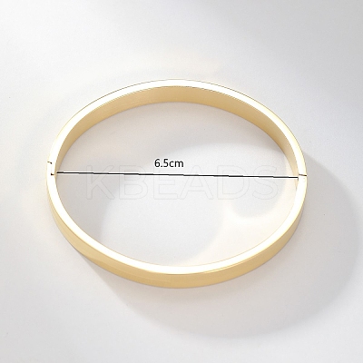 201 Stainless Steel Plain Bangles LH4419-2-1