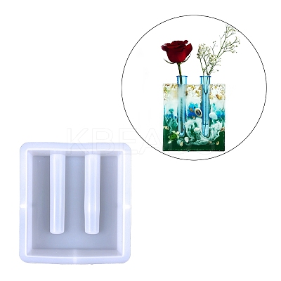 Rectangle Display Holder Silicone Molds DIY-M045-07-1