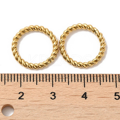 Manual Polishing 304 Stainless Steel Link Rings STAS-P335-17C-G-1